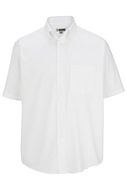 Mens Short Sleeve Oxford Shirt-Edwards