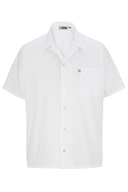 Edwards Hospitality Chef Apparel, Aprons,Shirts, Blouses, Polos & Camps Button Front Shirt-Edwards