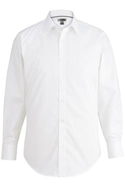 Edwards Corporate Hospitality Tops Mens L/S Stretch Broadcloth Shirt-Edwards