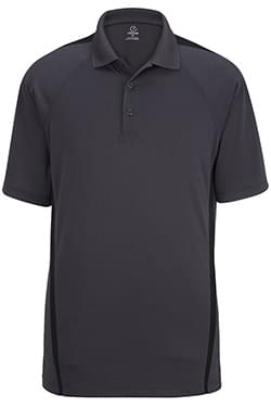 Edwards Corporate Hospitality Tops Mens Snag-Proof Color Block Short Sleeve Polo-Edwards