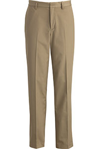 Mens Ez Fit Utility Chino Flat Front Pant-
