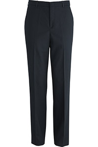 Mens Easy Fit Polywool Pleated Pant-