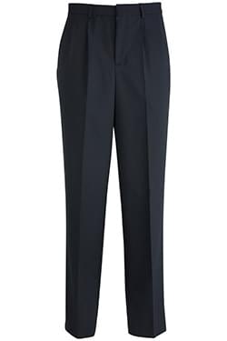 Edwards Pants, Skirts, & Shorts for Hospitality Mens Pleated Front Poly/Wool Pant-Edwards