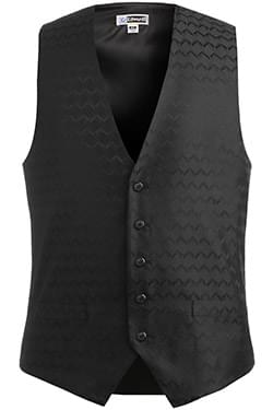 Edwards Front of the House wear for Hospitality & Corporate- Mens Swirl Brocade Vest-Edwards