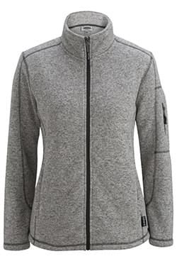 Edwards New Products for Hospitality Ladies Sweater Knit Fleece Jacket-Edwards