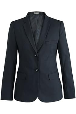 Ladies Single Breasted Poly/Wool Suit Coat-Edwards