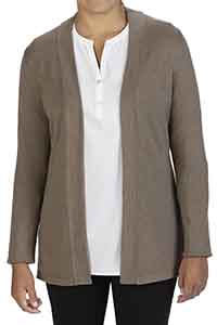 Edwards Hospitality New Products, Suit Separates Ladies Open Cardigan Sweater-Edwards