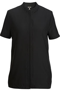 Ladies Essential Soft-Stretch Full-Zip Poly Tunic-
