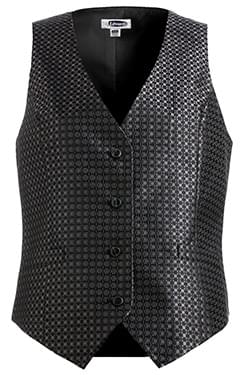 Edwards Corporate Hospitality Suits FRNOT OF THE HOUSE Ladies Grid Brocade Vest-Edwards