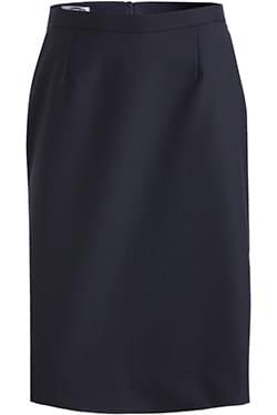 Edwards Corporate Hospitality Pants, Skirts, & Shorts FRONT OF THE HOUSE Ladies Wool Blend Straight Skirt-Edwards
