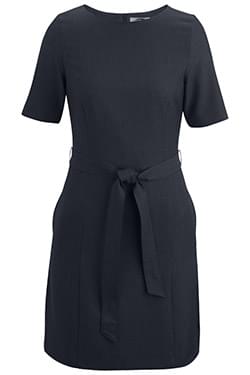 Edwards New Products for Hospitality Ladies Synergy Washable Jewel Neck Dress-Edwards