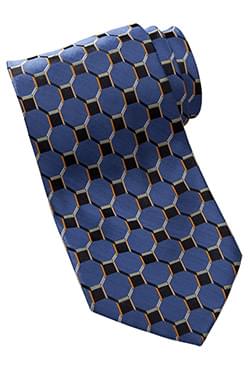 Edwards Corporate Hospitality Security,Belts & Ties FRONT OF THE HOUSE Honeycomb Silk Tie-Edwards