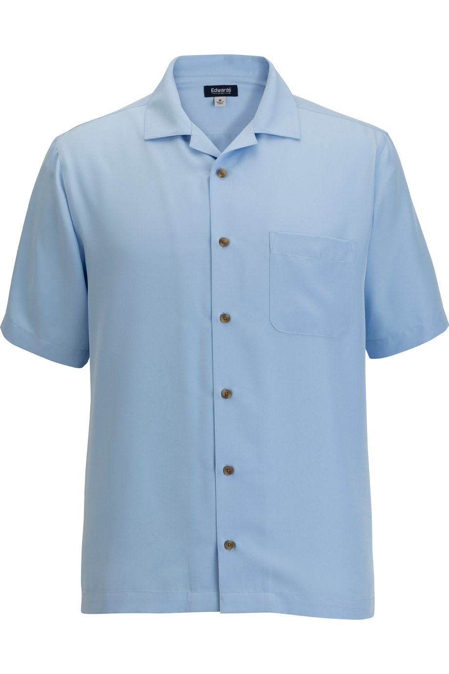 UNISEX CAMP COLLAR SHIRT