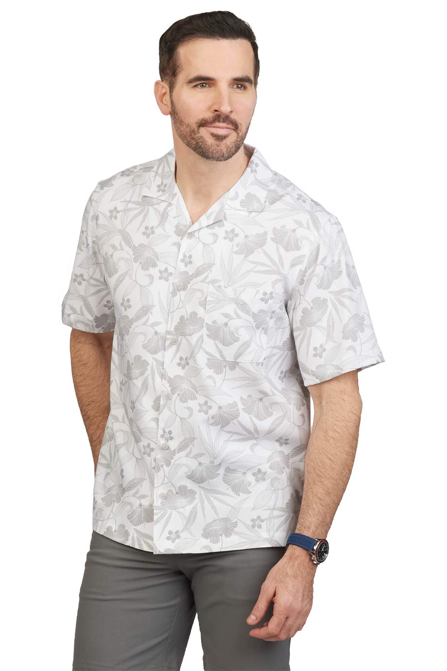UNISEX CAMP COLLAR SHIRT UNISEX CAMP COLLAR SHIRT