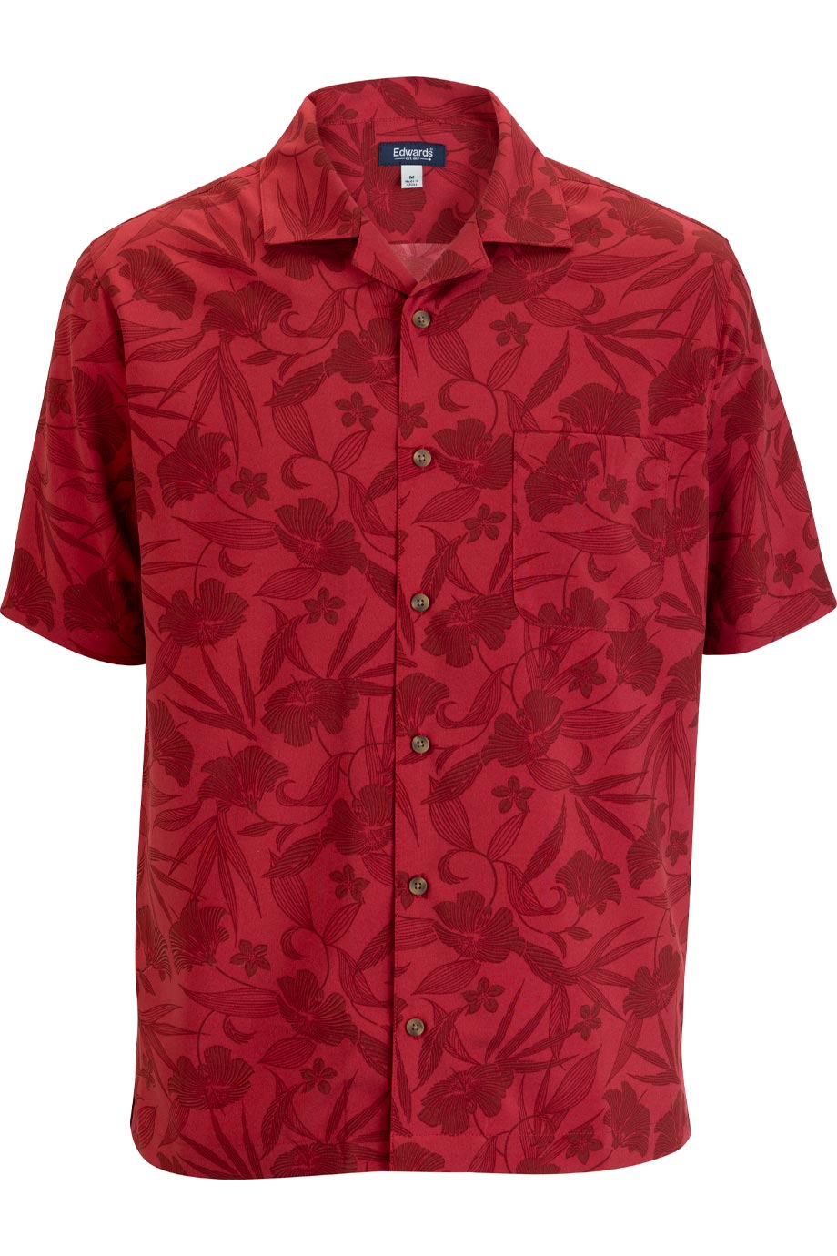 UNISEX CAMP COLLAR SHIRT