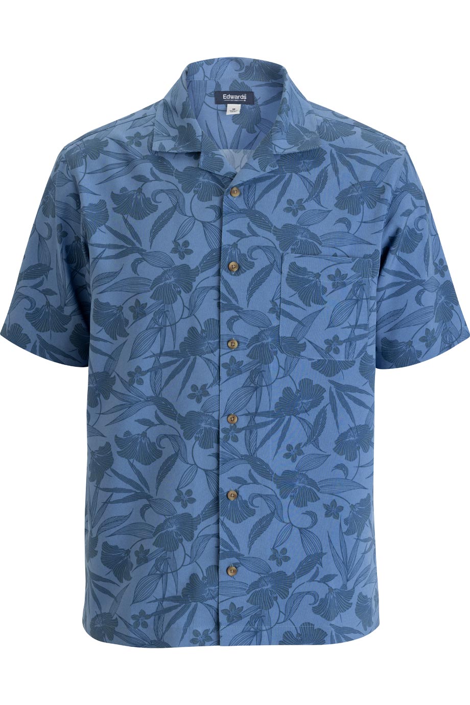 UNISEX CAMP COLLAR SHIRT