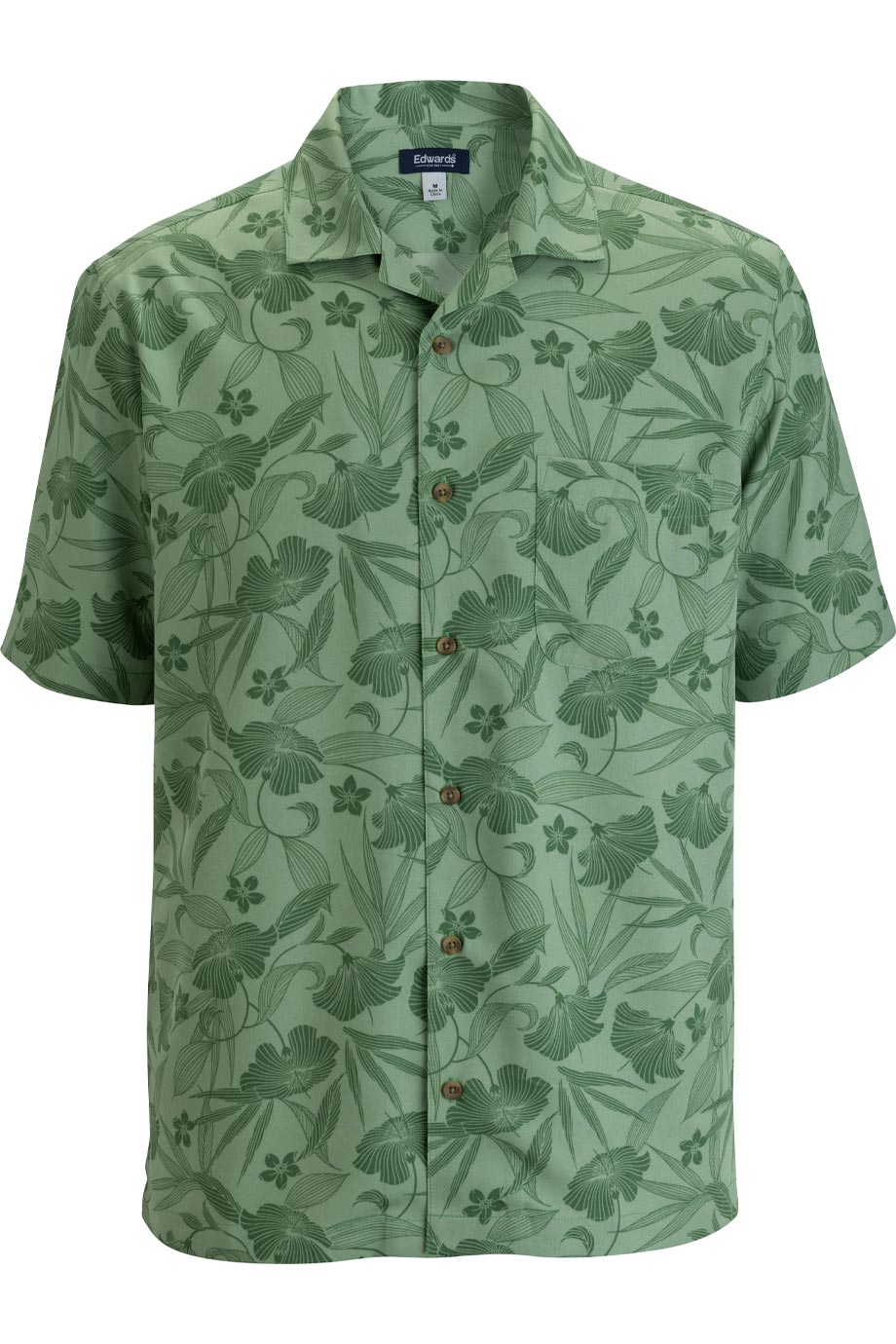 UNISEX CAMP COLLAR SHIRT