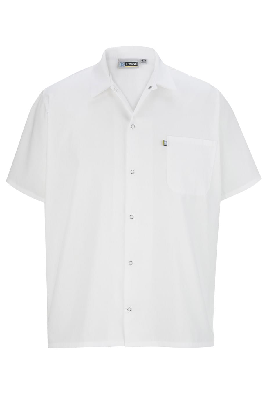 COOK SHIRT WITH SNAP CLOSURE
