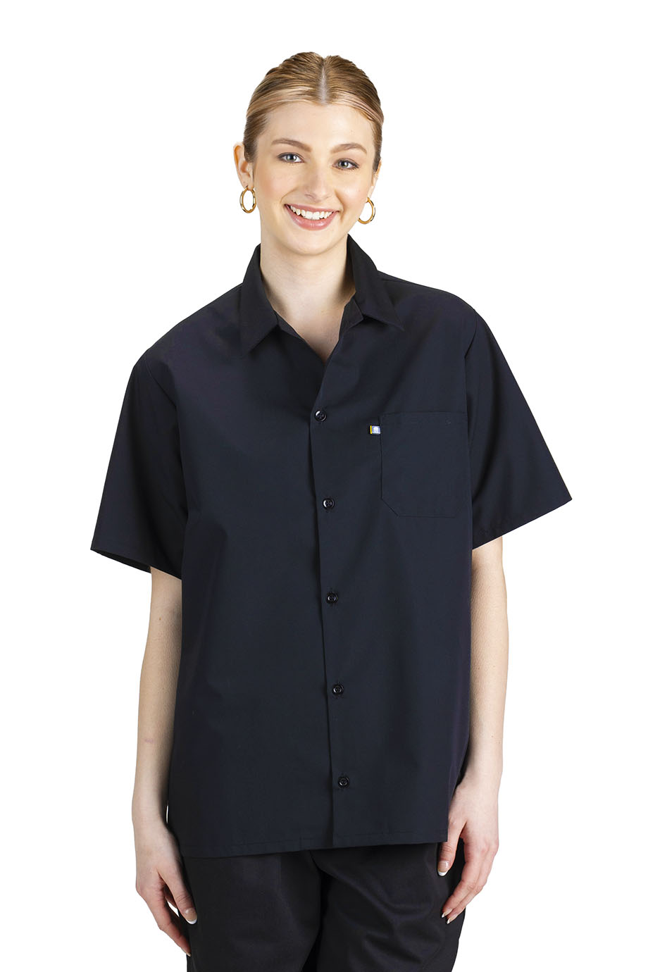 COOK SHIRT WITH BUTTON CLOSURE