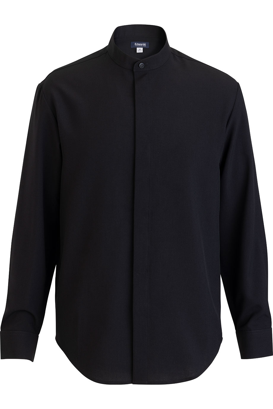 MENS FLEXBATISTE BANDED COLLAR SHIRT