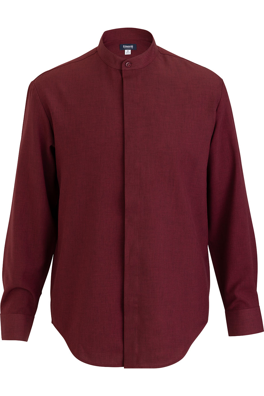 MENS FLEXBATISTE BANDED COLLAR SHIRT