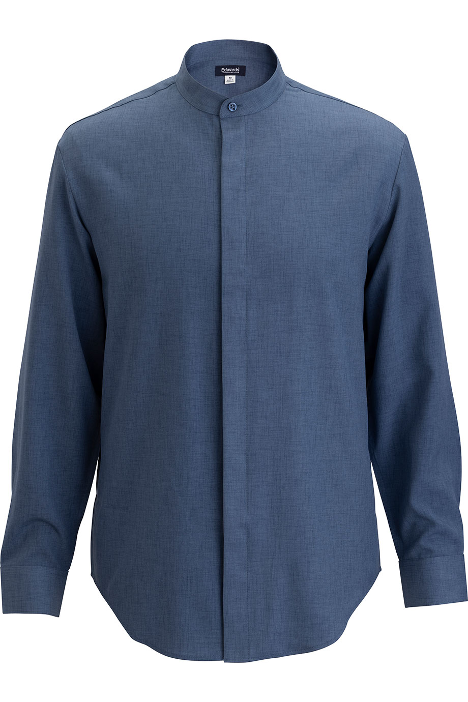 MENS FLEXBATISTE BANDED COLLAR SHIRT