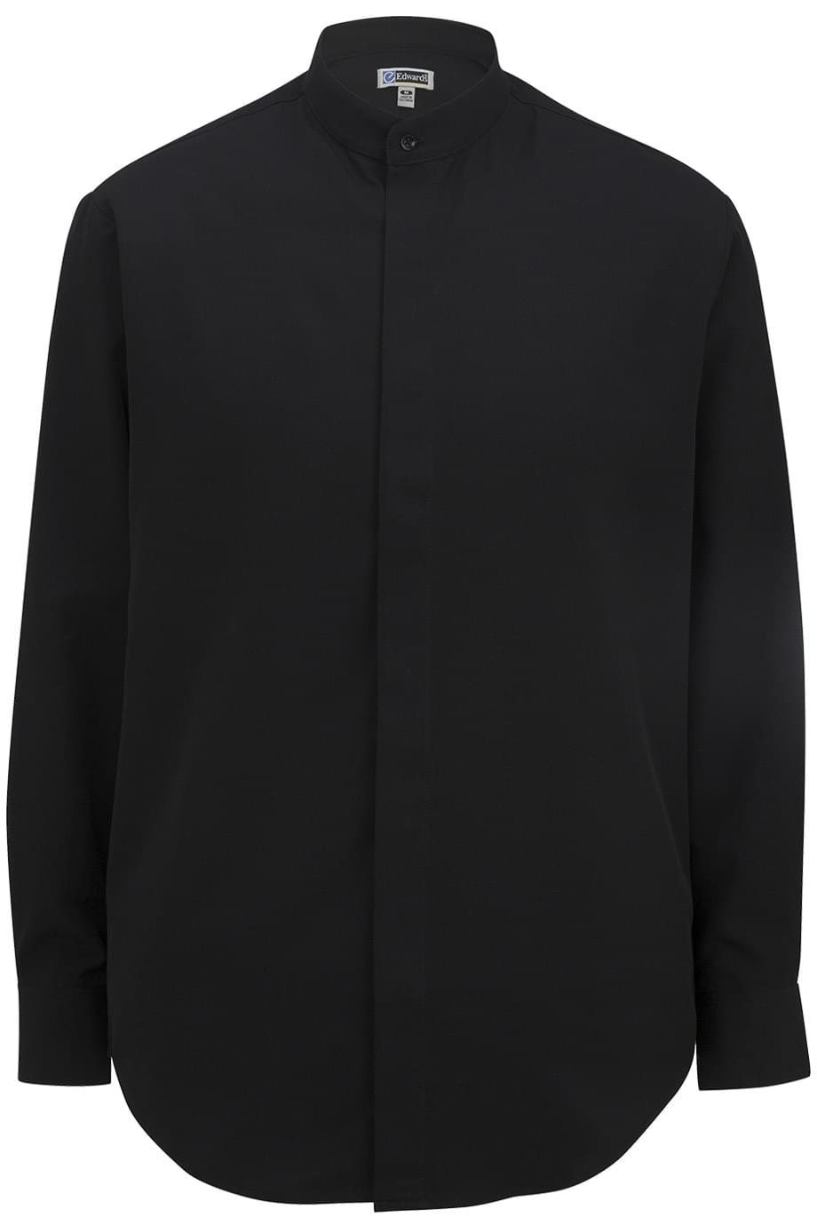 BANDED COLLAR BATISTE SHIRT | Edwards Garment