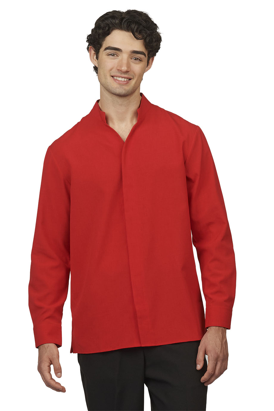 MEN’S FLEXBATISTE STAND-UP COLLAR SHIRT