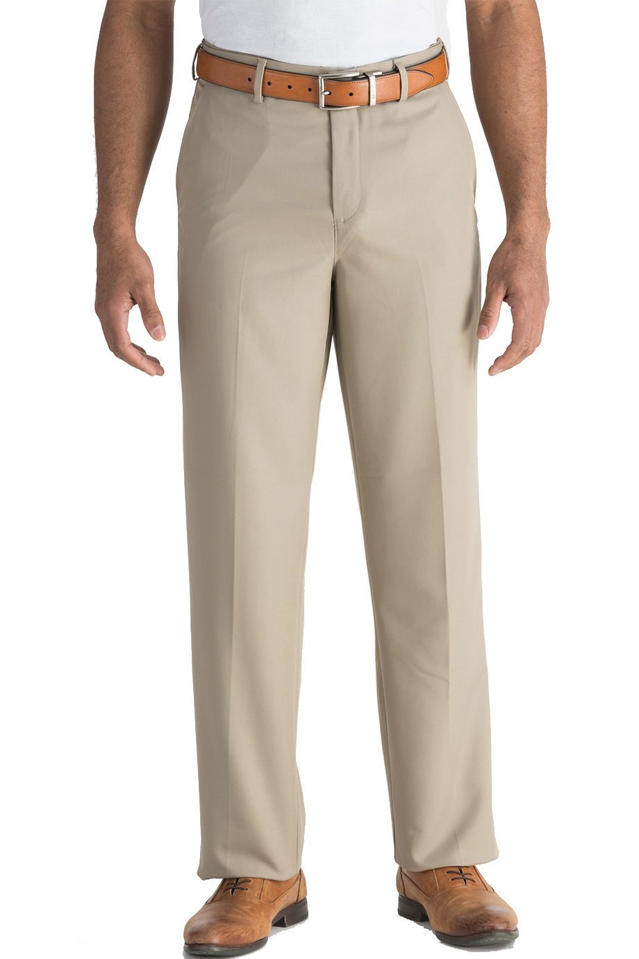 MICROFIBER FLAT FRONT DRESS PANT 