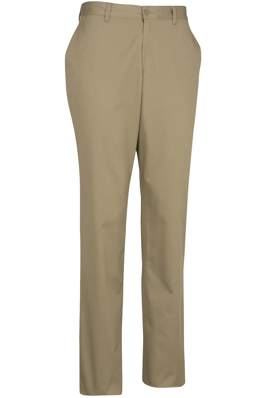 BOYS MVP Flex Twill Flat Front Pant Khaki Husky