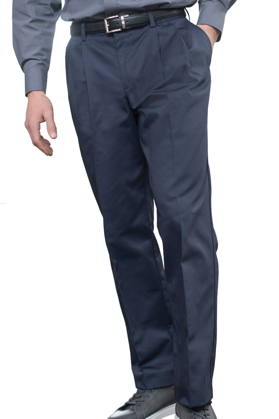 UTILITY CHINO PLEATED FRONT PANT | Edwards Garment