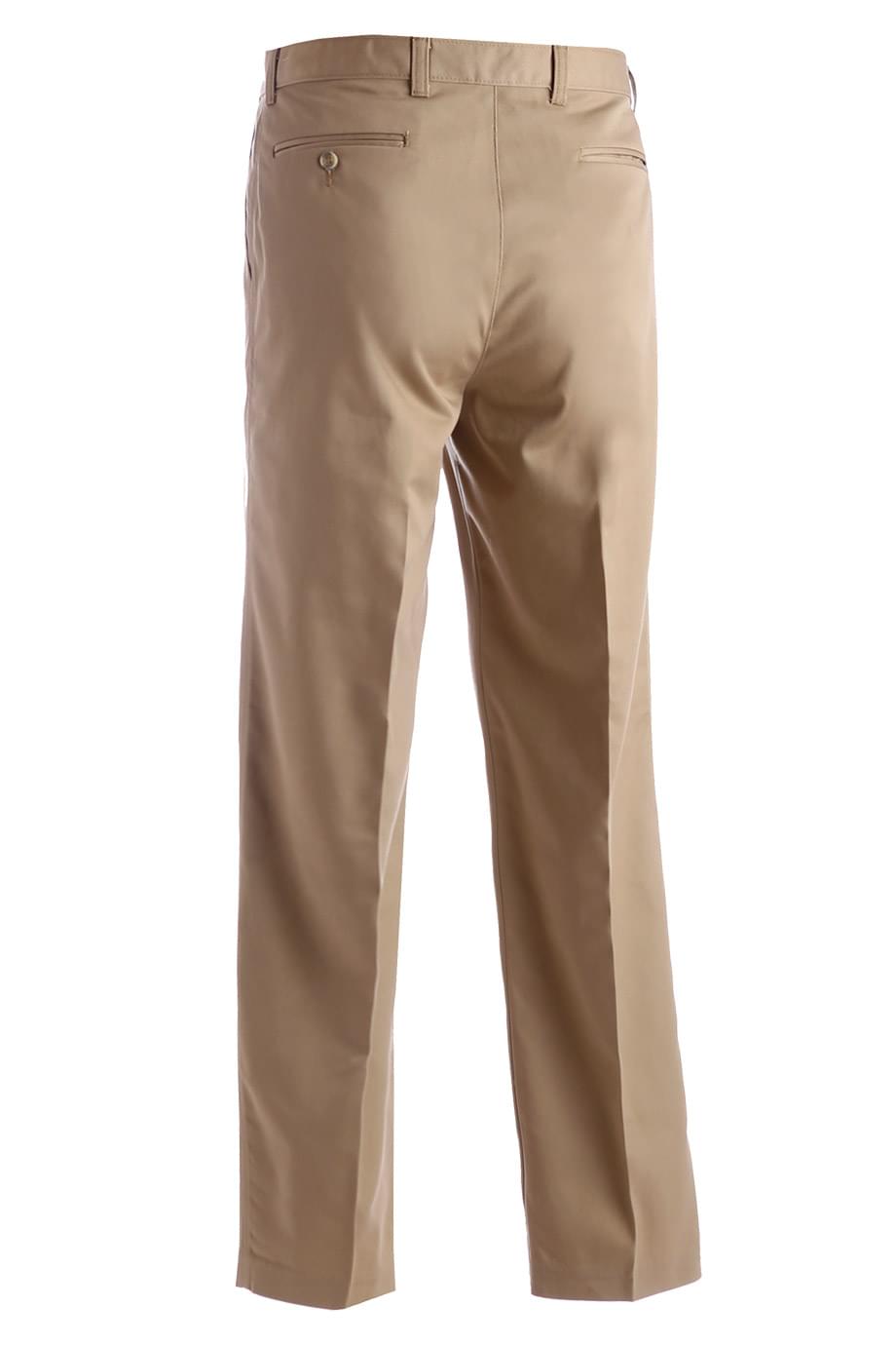 BLENDED CHINO PLEATED FRONT PANT