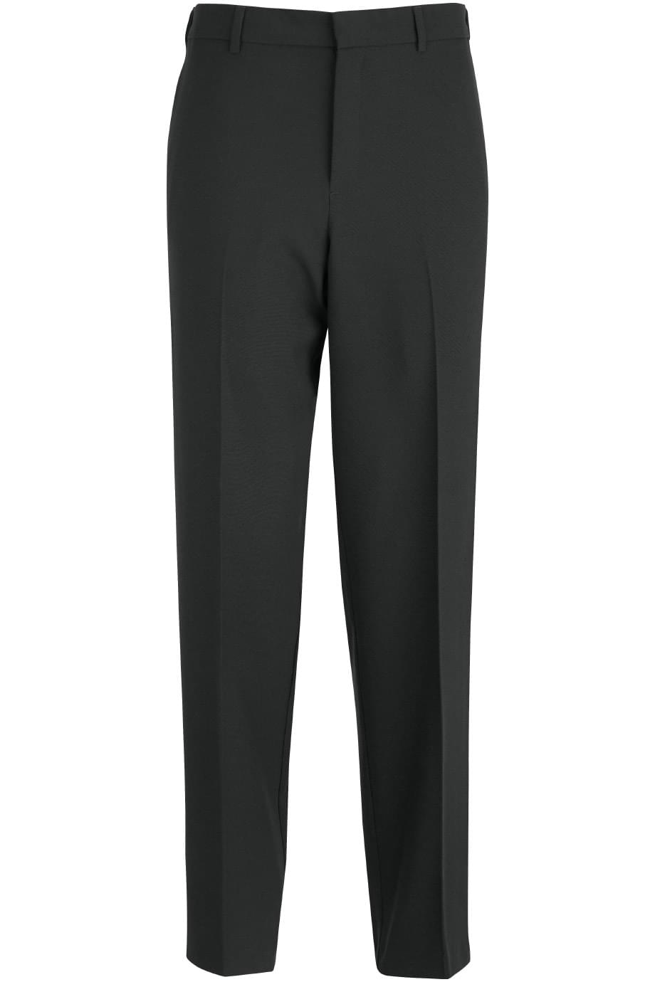 EDWARDS FLAT FRONT MEN’S HEATHER GREY DRESS PANTS