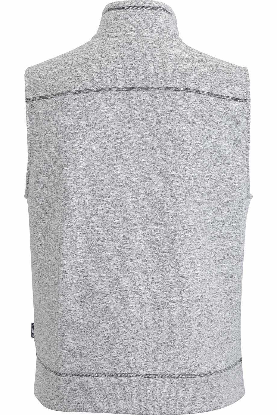 SWEATER KNIT FLEECE VEST WITH POCKETS