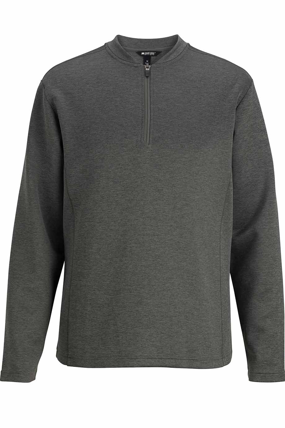 EDWARDS POINT GREY MENS QUARTER ZIP-Edwards