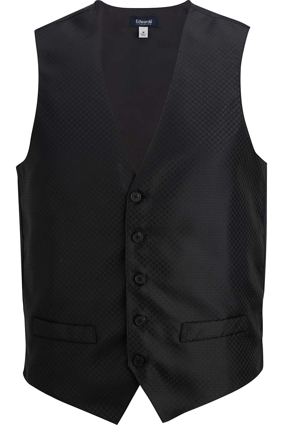 EDWARDS MENS BROCADE VEST-Edwards