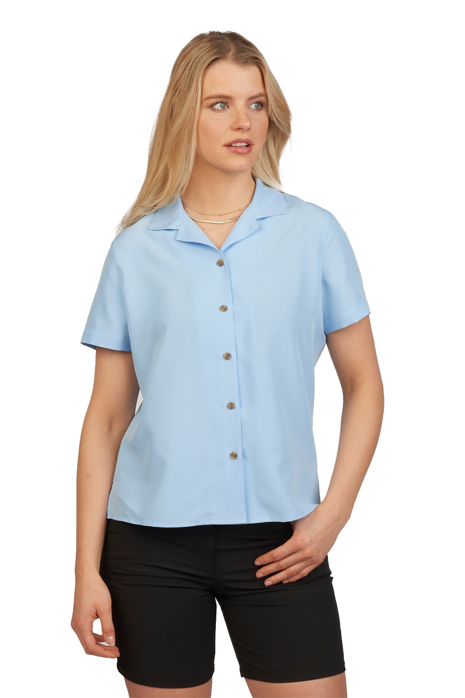 LADIES CAMP COLLAR SHIRT LADIES CAMP COLLAR SHIRT