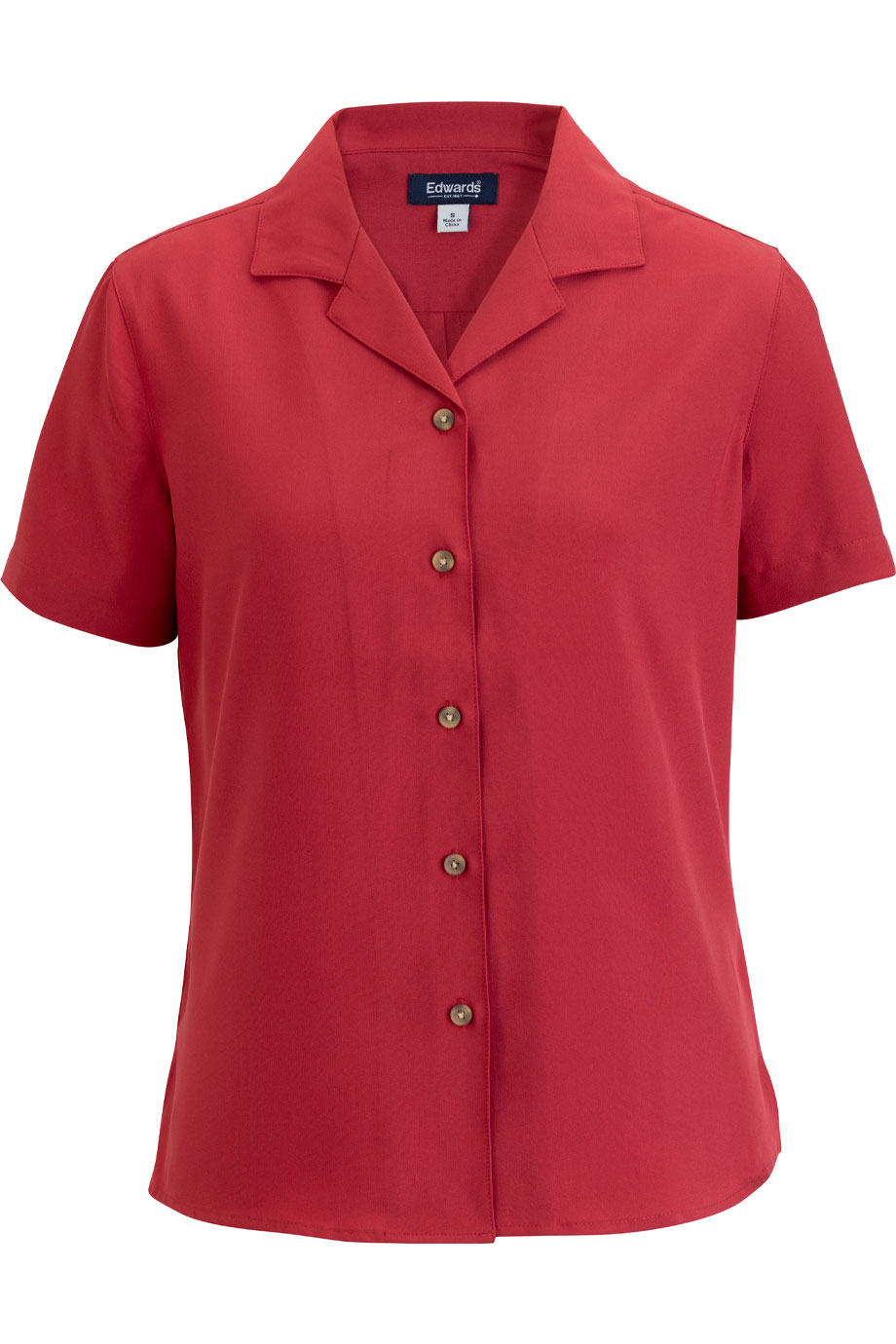 LADIES CAMP COLLAR SHIRT