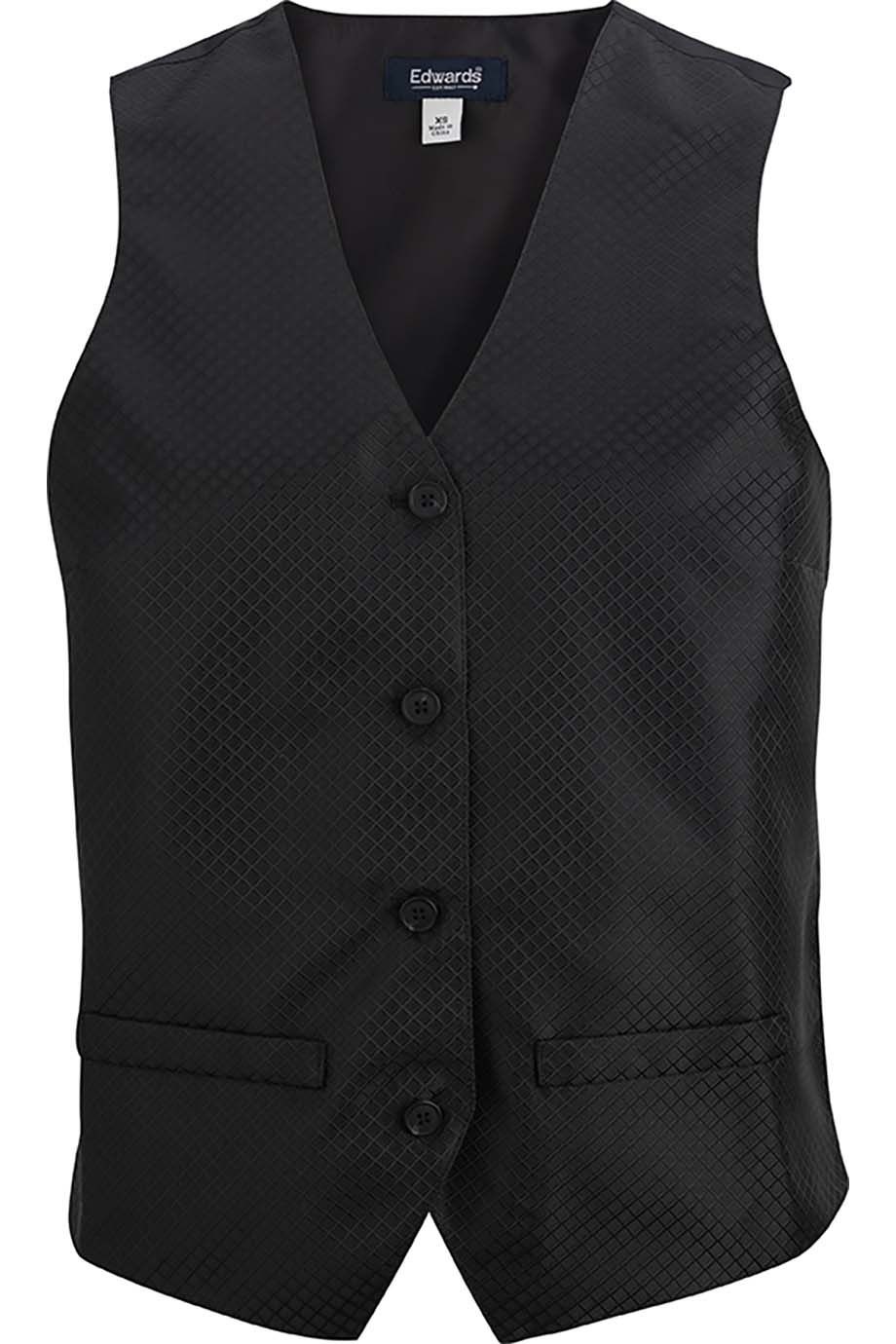 EDWARDS LADIES BROCADE VEST-Edwards
