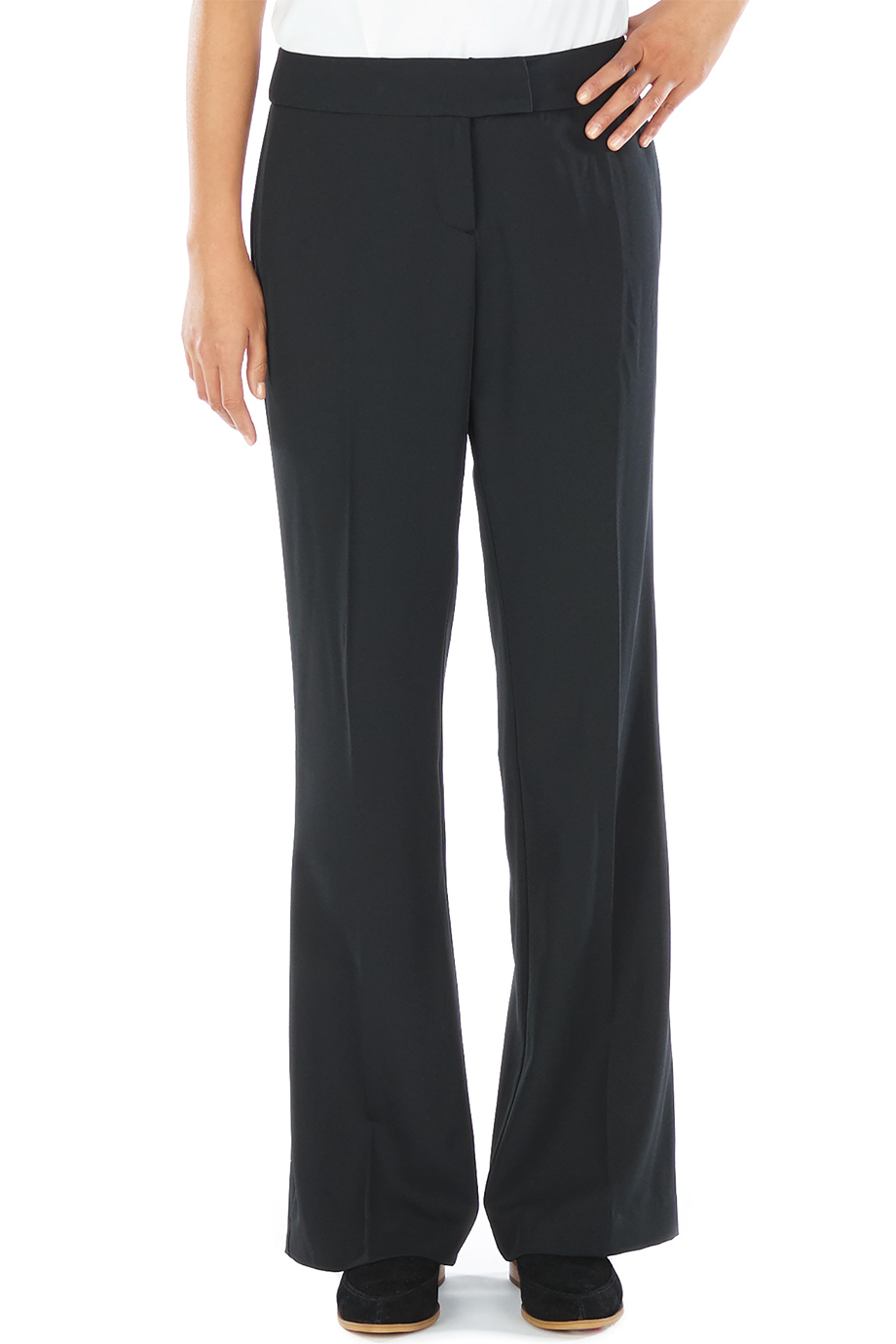 Flat Front Server Pants, Black, ADULT - 54 Waist (3620-30-54)