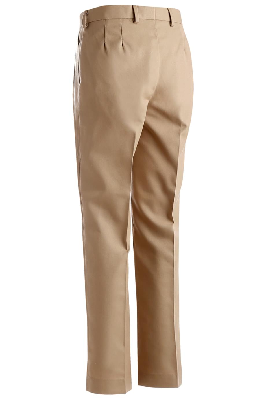 BLENDED CHINO PLEATED FRONT PANT