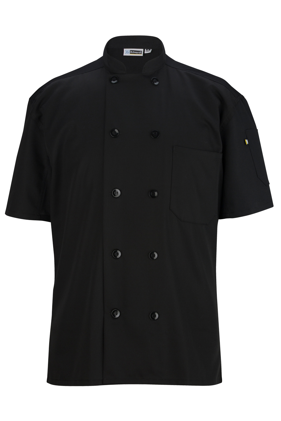 MESH BACK CHEF COAT - 10-BUTTONS