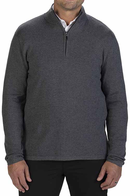 Edwards Garment Mens V-Neck Long Sleeve Fashion Jersey Stitch Sweater 