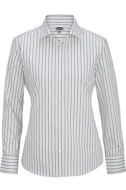 DOUBLE STRIPE POPLIN BLOUSE DOUBLE STRIPE POPLIN BLOUSE