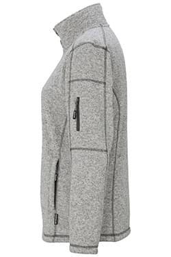 SWEATER KNIT FLEECE JACKET SWEATER KNIT FLEECE JACKET